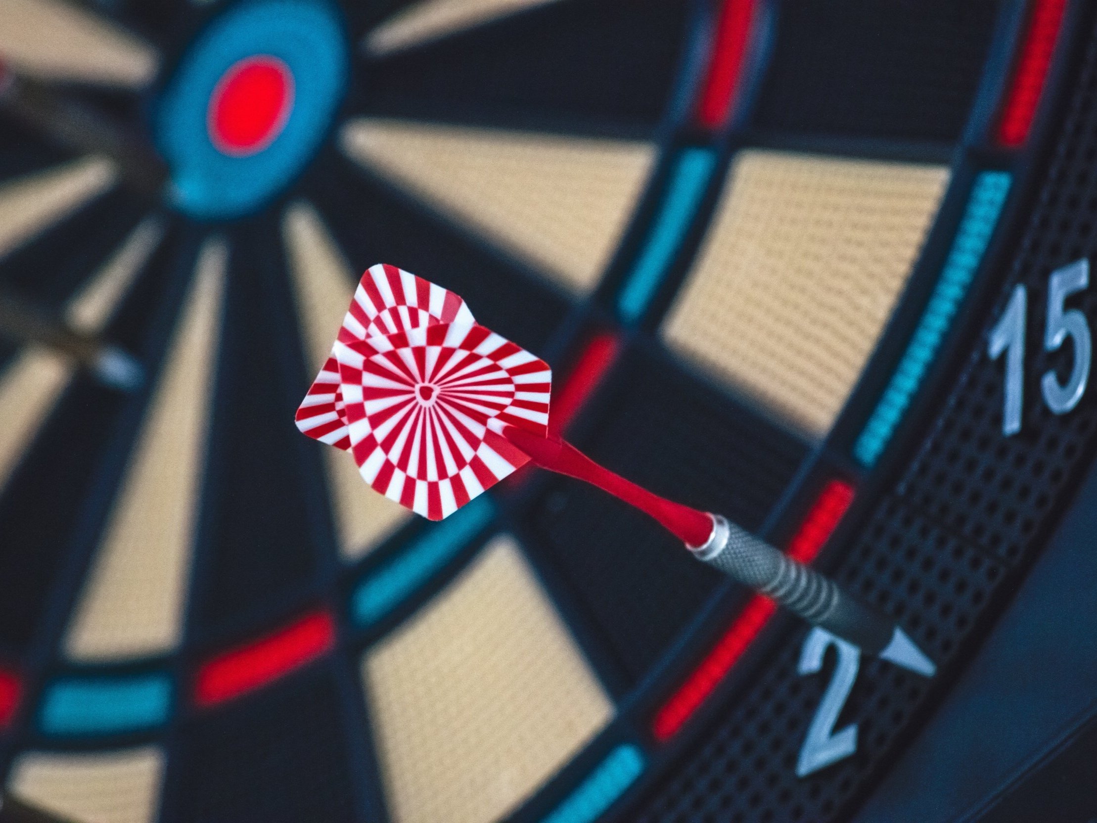 To reach our goals, we need focus, practise, and a steady aim, just like a dart on a dartboard!